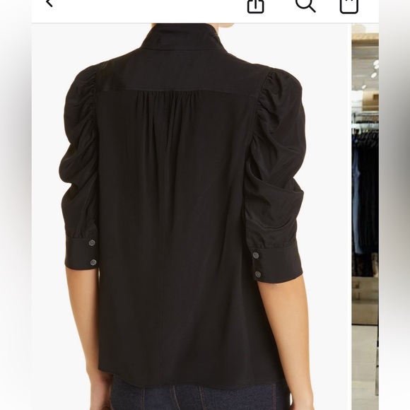 Frame puff sleeve Classic Black Apparel - Picture 7 of 11